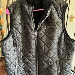 Free Country Black Quilted Outerwear